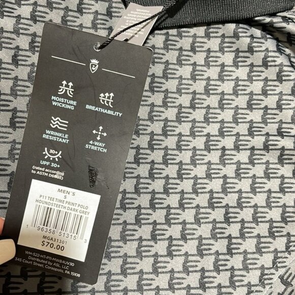 Walter Hagen Men's Performance 11 Tee Time Golf Polo - Picture 4 of 9